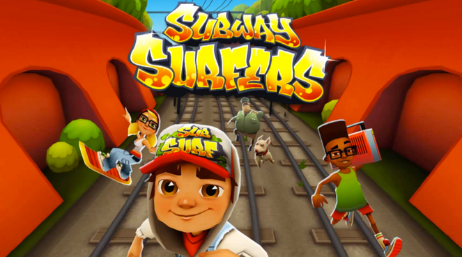 Subway Surfers is a mobile game that was first released in 2012