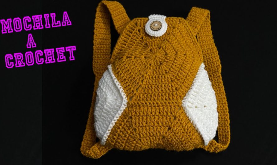 🧶🎒How To Crochet a Backpack or Bag Using Granny Squares – Step-by-Step Guide