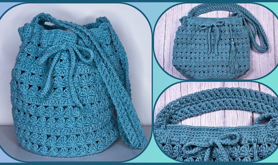 Hollow Crochet Bag with Bow – Easy & Stylish Beginner Tutorial