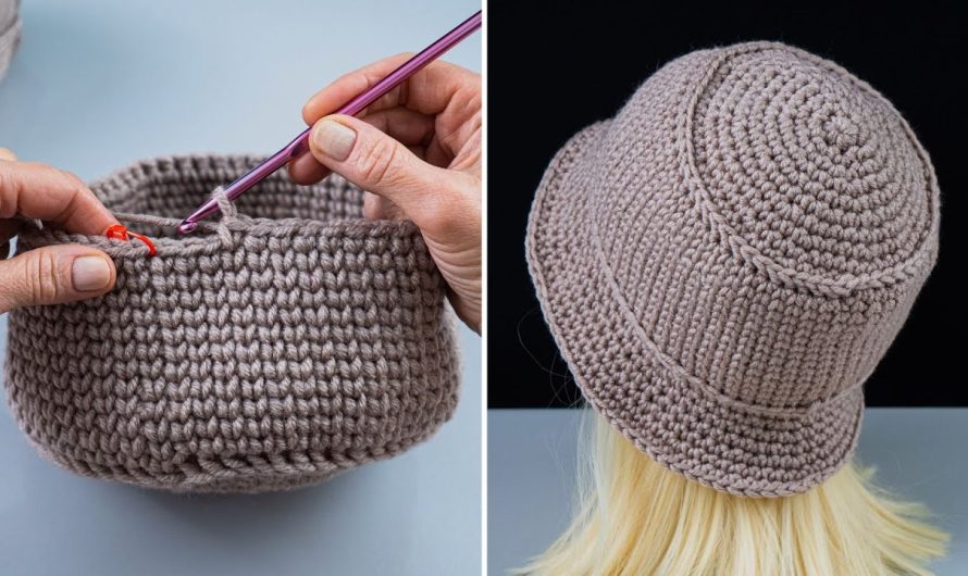 🎩👒 How to Crochet a Bucket Hat Tutorial – Easy Crochet Hat Tutorial