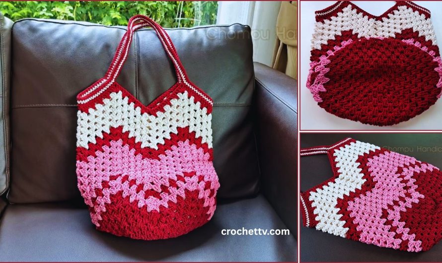 How to Crochet a Granny Square Matalada Bag | Step-by-Step Pattern👜👜💖🧶